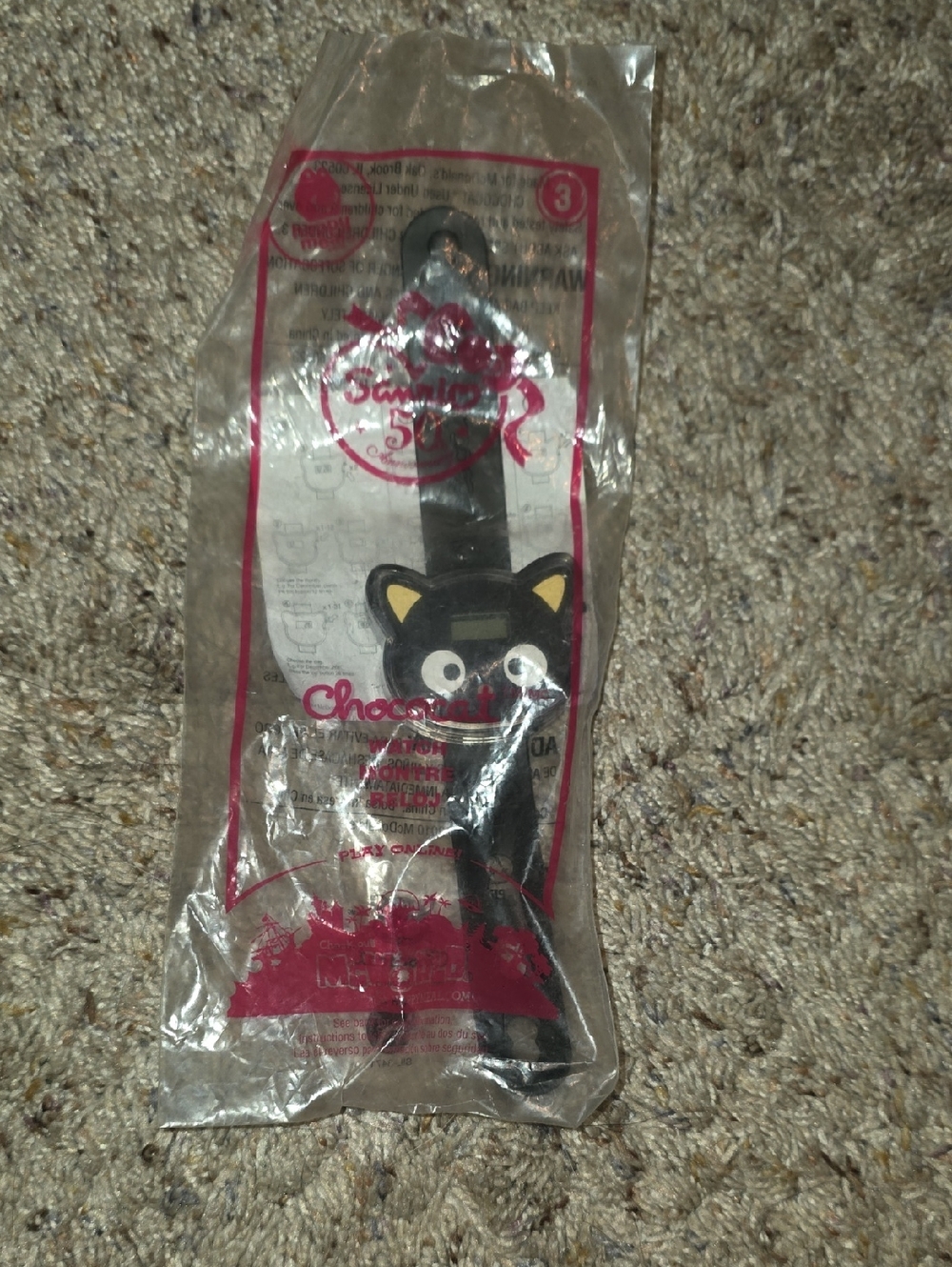 McDonald's Sanrio Chococat Watch in Original Pack